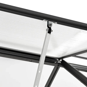 Serra con Telaio Base in Alluminio Antracite 5,89 mÂ² cod mxl 54231