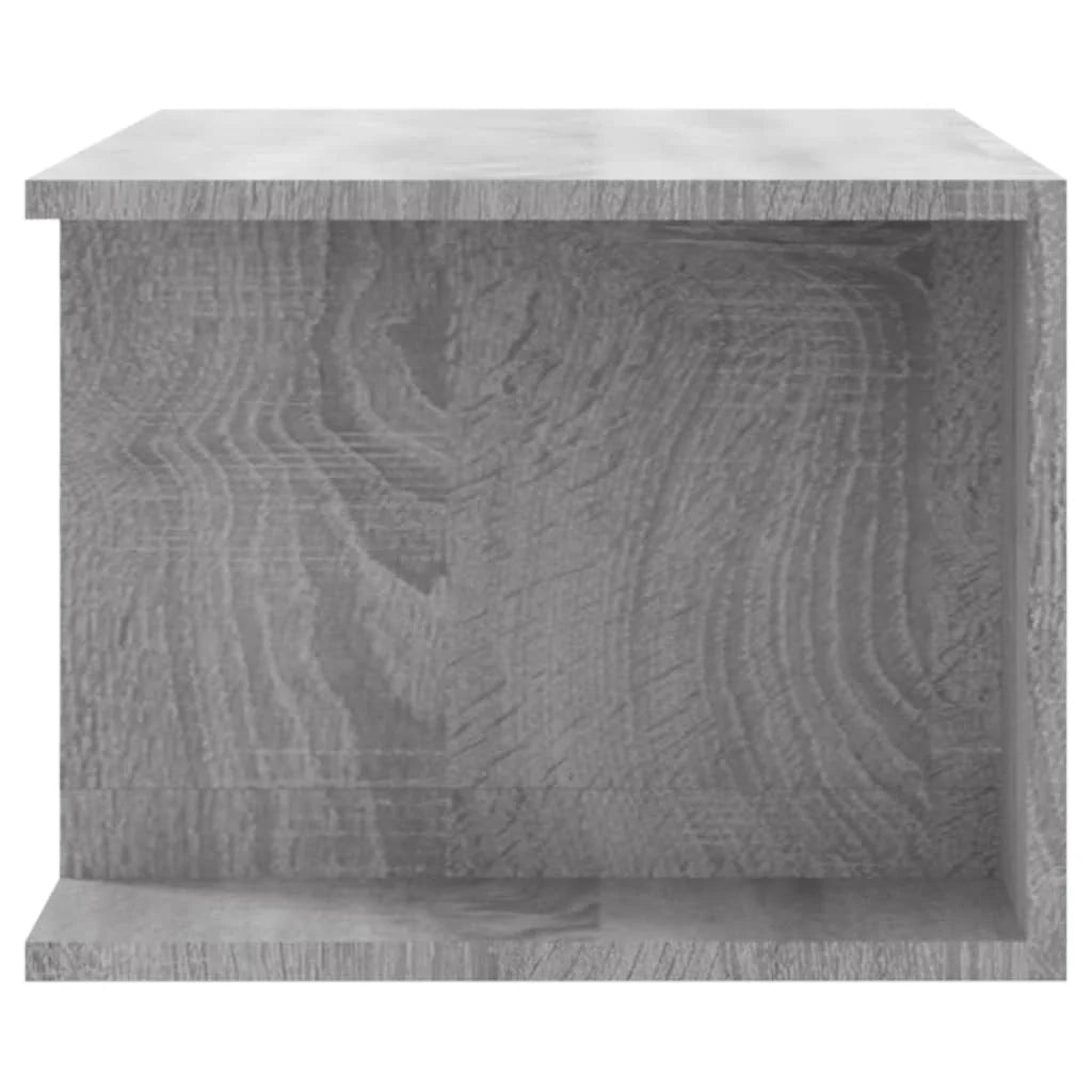 Mobile TV multimediale mensola TV credenza mobile TV sala da pranzo soggiorno camera da letto con luci LED Sonoma 90 x 39 x 30 cm grigio 02_0026834