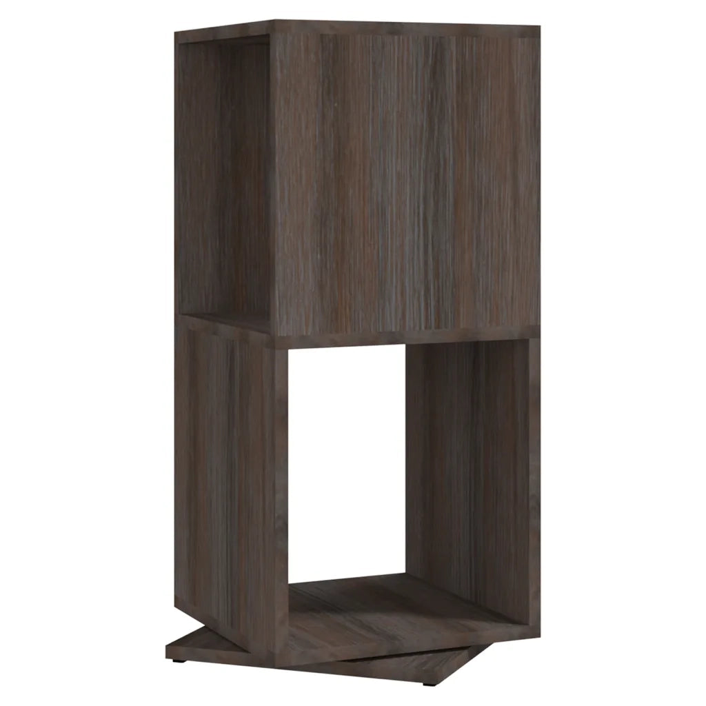Armadietto Girevole Grigio Rovere 34,5x34,5x75,5cm Truciolato CFW3997955