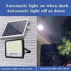 Faretto Solare LED 1000W con Pannello Esterno IP65 Sensore Crepuscolare