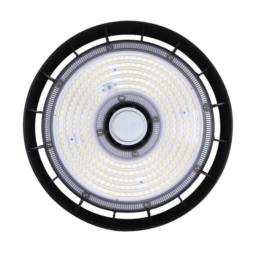 Trade Shop - Faretto A Led Ufo Lampada Industriale 150w Luce Fredda 6500k Ip65 Fascio 90° Hb-150w-f -