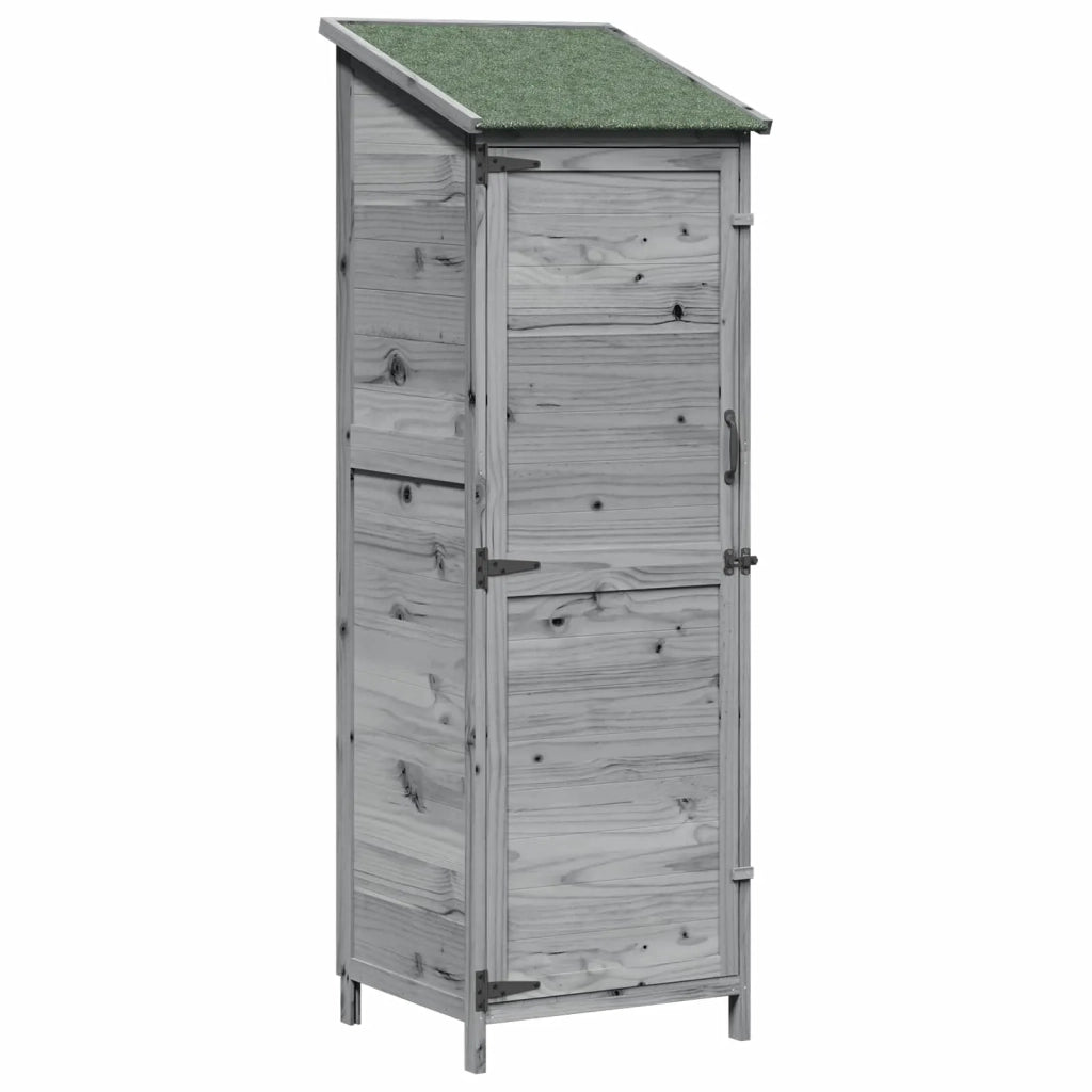 Capanno da Giardino Grigio 59,5 x 56 x 176,5 cm CFW6916759