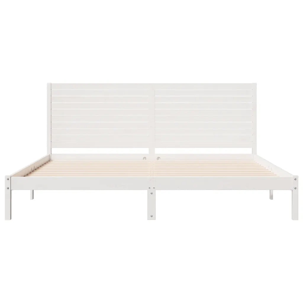 Giroletto Extra Lungo senza Materasso Bianco 180x220cm Massello 3309318