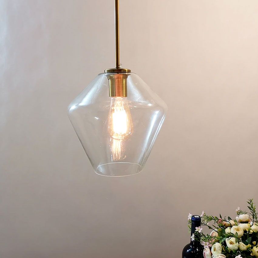 Lampada Da Soffitto Di Vetro APP439-1CP APP440-1CP Transparente