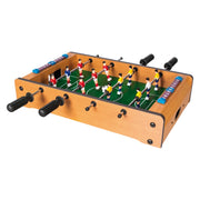 Trade Shop - Mini Calcetto Tavolo Calcio Balilla Legno Biliardino Gioco Bambino 10x51x30cm -