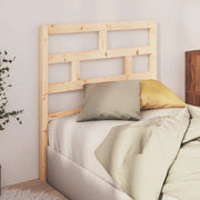 Testiera per Letto 96x4x100 cm in Legno Massello di Pino 814174