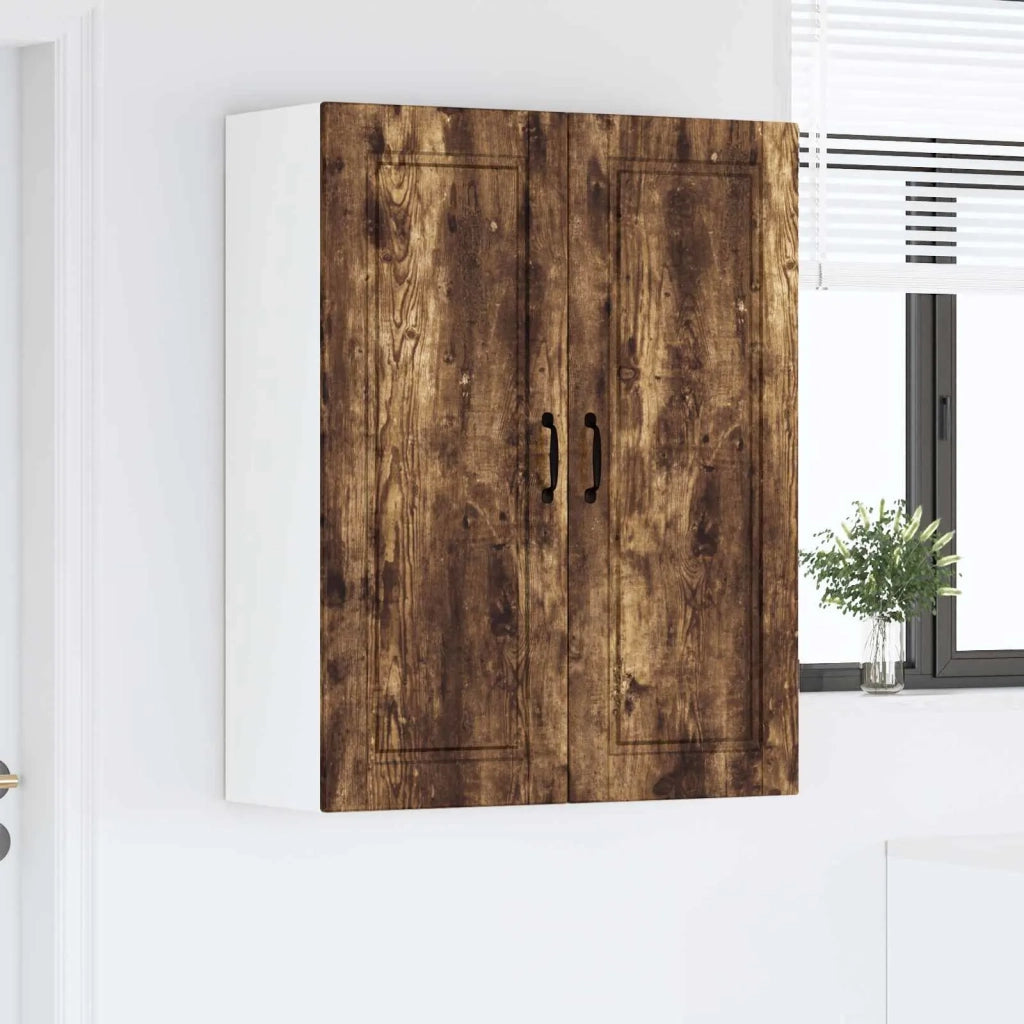 Armadietto a muro PORTO Rovere fumé 80 x 31 x 100 cm