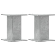 Portavasi mobili per fiori set da 2 legno ingegnerizzato grigio 02_0045330