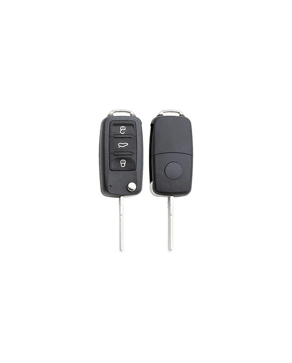 GUSCIO PER CHIAVE AUTO SEAT/SKODA/VOLKSWAGEN 'HU66BRS8' 3 Bottoni
