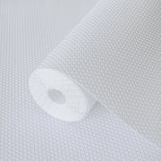 Pannello di chiusura per armadi 30 cm x 300 cm con rivestimento EVA impermeabile e non adesivo per pavimenti per armadi cucina (bianco/a punti)