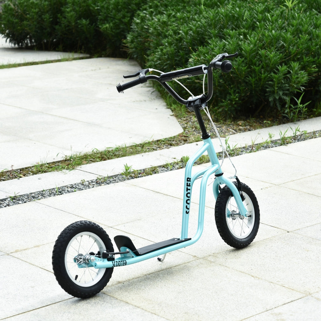 Patinete Bambini Regolabile ¨C Minimal ¨C Blu Acciaio 120x58x75-80 cm