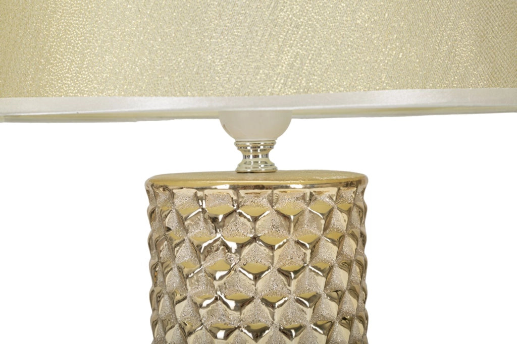 LAMPADA DA TAVOLO GLAM GOLD CM Ø 30X47,5