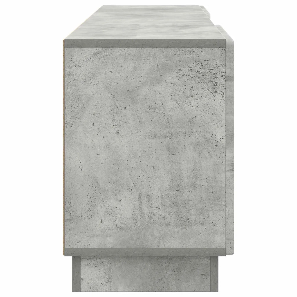 Mobile TV-Credenza per TV Grigio Cemento 150 x 31 x 47 cm Legno ingegnerizzato 886973