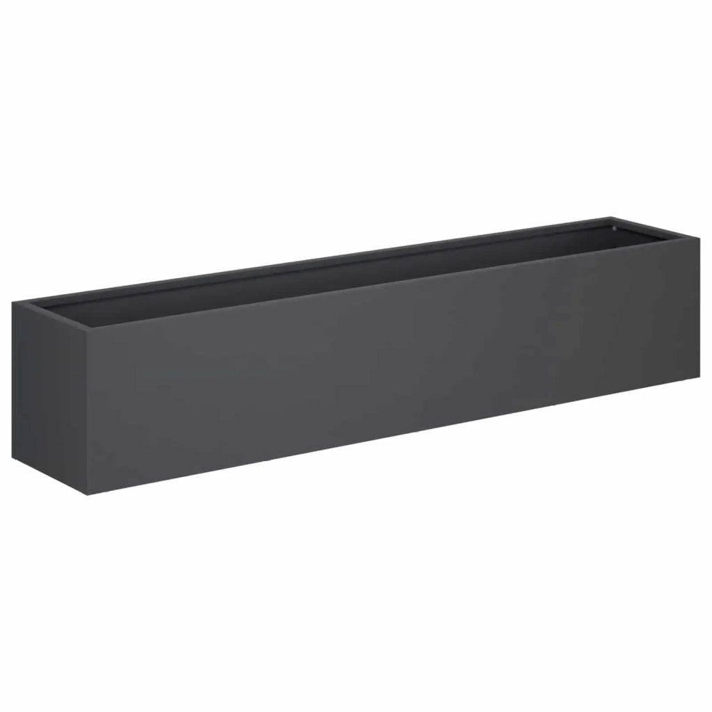Vaso da giardino Antracite 80 x 20 x 20 cm 8005166