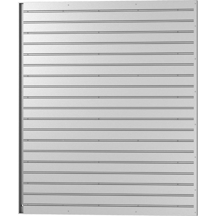 Casetta Box da Giardino 249,1x209,3x231,3 cm in Acciaio Zincato Grigio