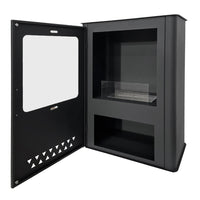 Stufa a Bioetanolo da Interno 50x30x68 cm Luisa