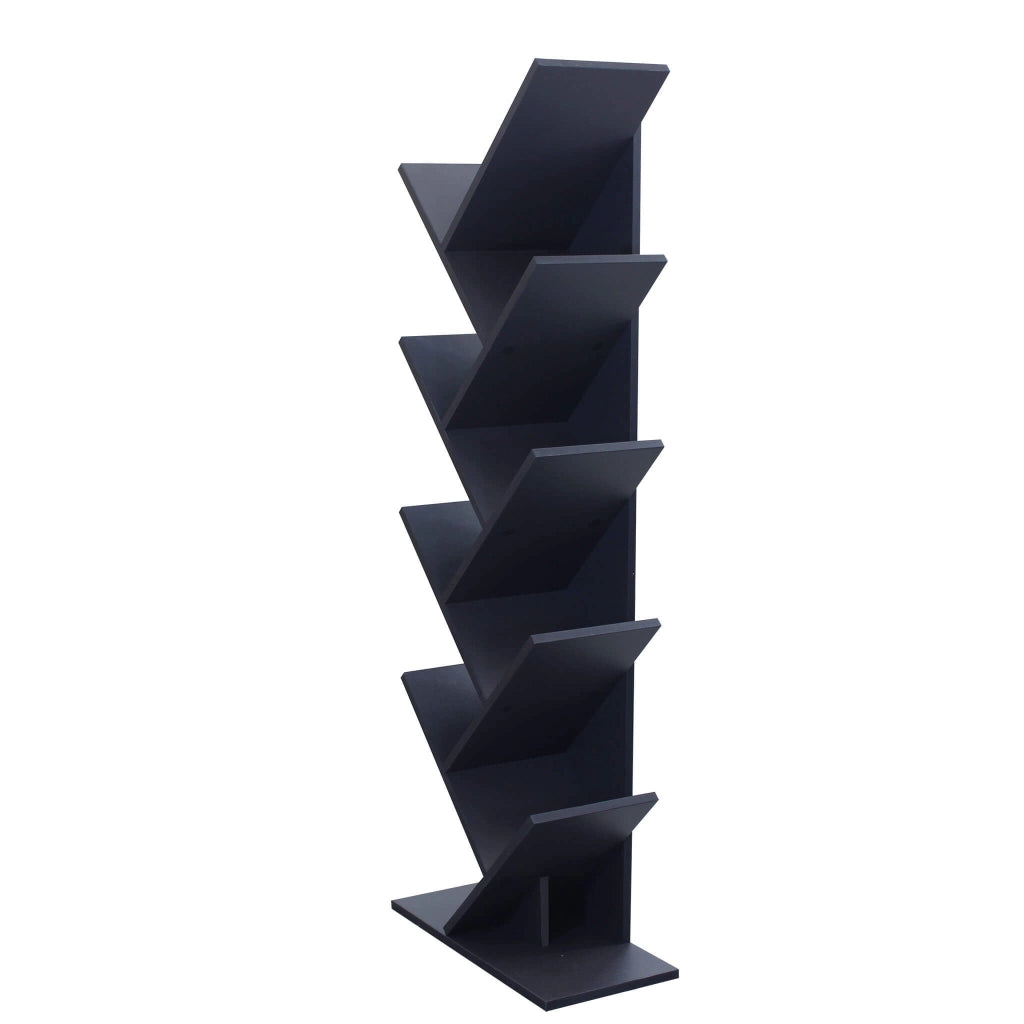 Libreria Moderna di Design in Legno Composito cm 50x25x141 5 - JEFF