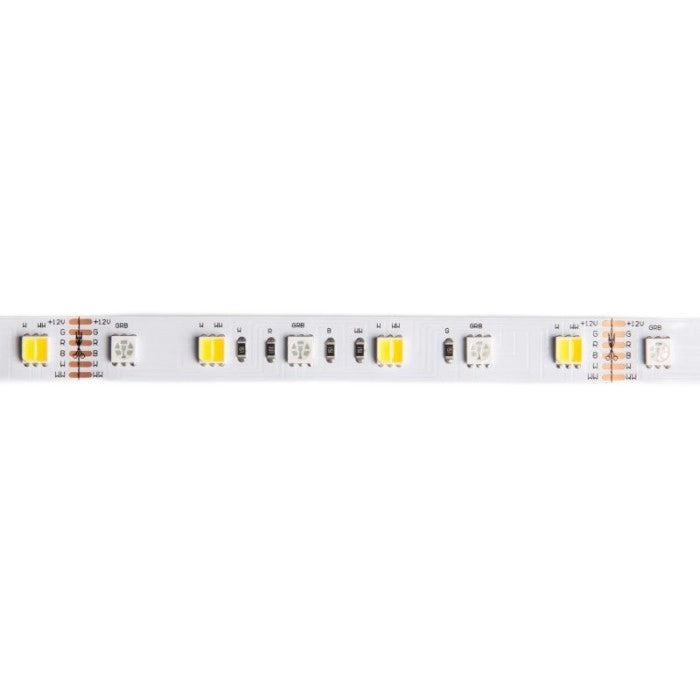 Striscia LED RGB+CCT 5m 14,4W/m 12V IP63 dimmerabile Ecolight