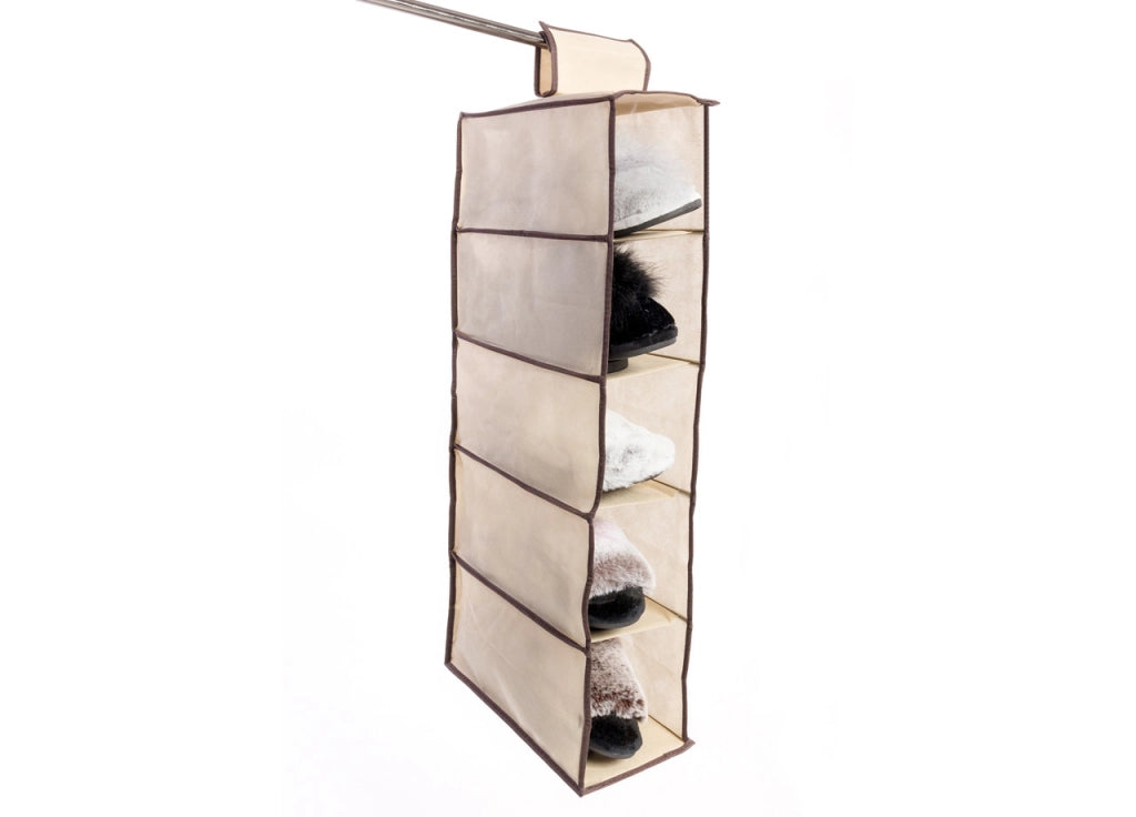 Organizer Spazio Cassetti Armadio Organizzatore Guardaroba Vani Scatola Pieghevole - 10 Pezzi - 5 Vani