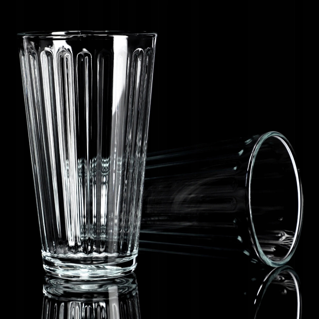 Bicchieri KADAX per bevande, whisky, succhi di frutta, set da 4 bicchieri, 360 ml