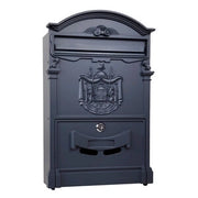 C CASSETTA POSTALE REGIA ANTRACITE 7016 25.5X9X41CM- 1,0 pz