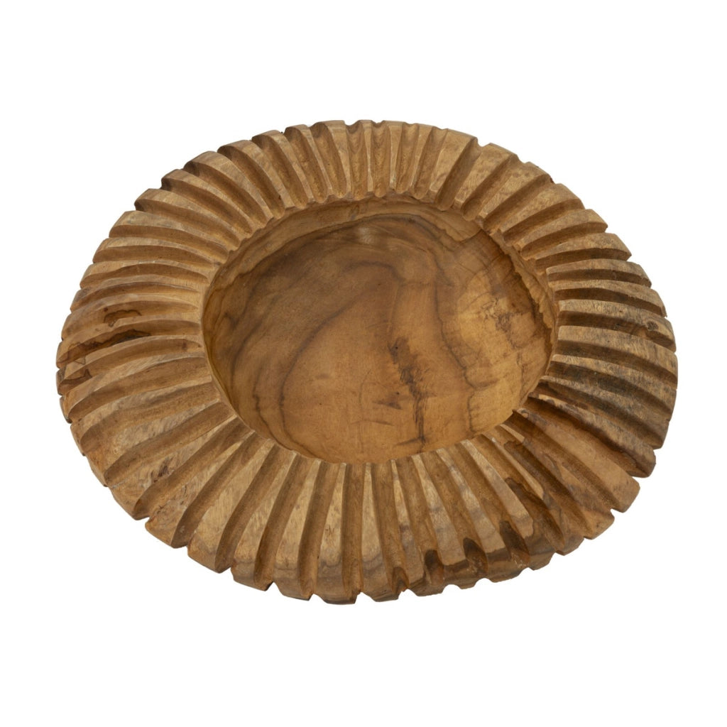 Vassoio Natura 20, Marrone, Legno, 35x35x7 cm