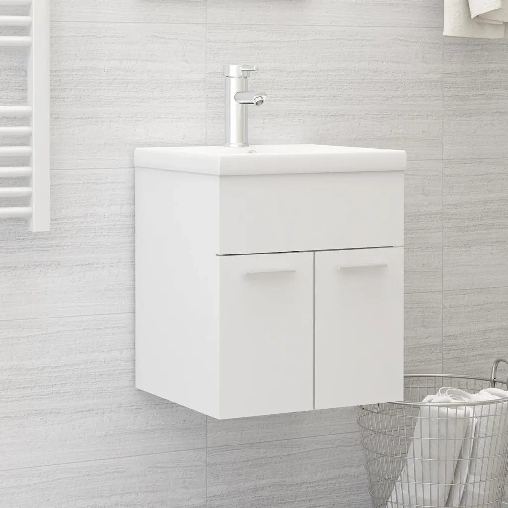 Mobile Sottolavabo Bianco 41x38,5x46 cm in Multistrato cod mxl 13607