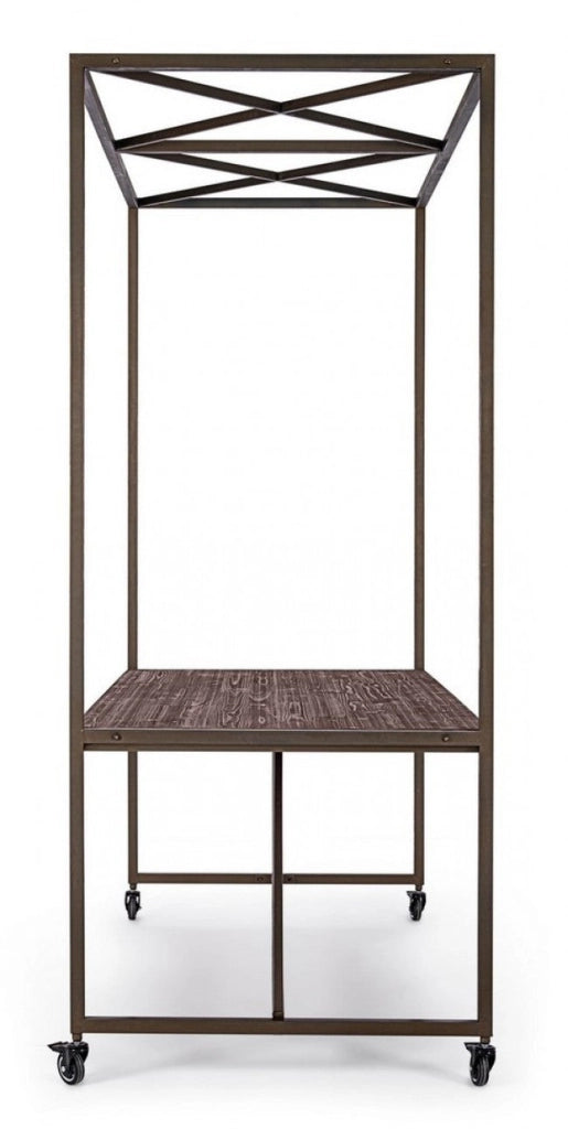 Tavolo Espositore con Tetto 180x220H in Metallo