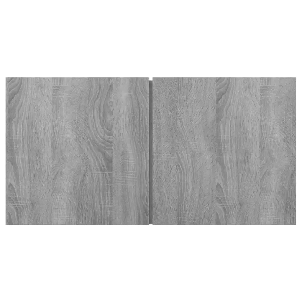 Set di Mobili Porta TV 5 pz Grigio Sonoma in Legno Multistrato 3114428