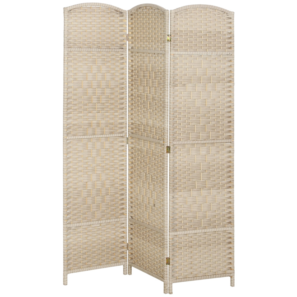 Paravento in legno 3 pannelli ¨C zephmum ¨C rovere 135x180 cm