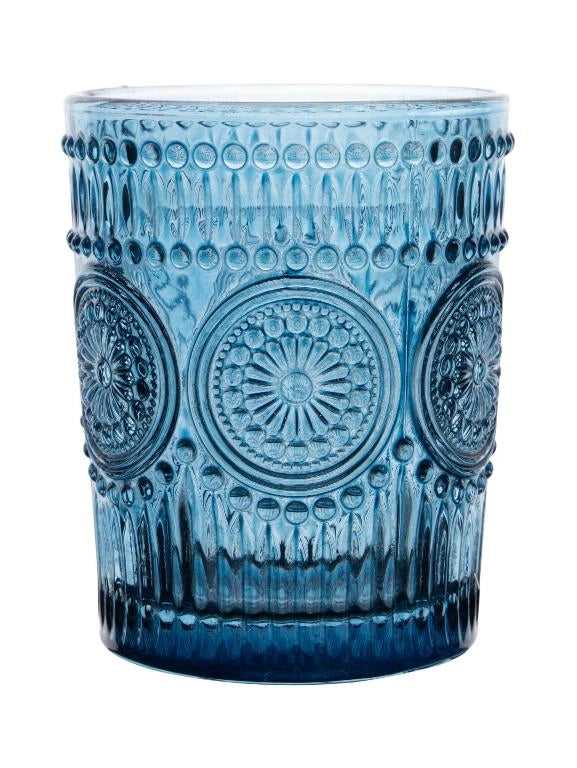 Set 3 Pezzi Bicchieri da Tavola Acqua Imperial Blu 330 cc