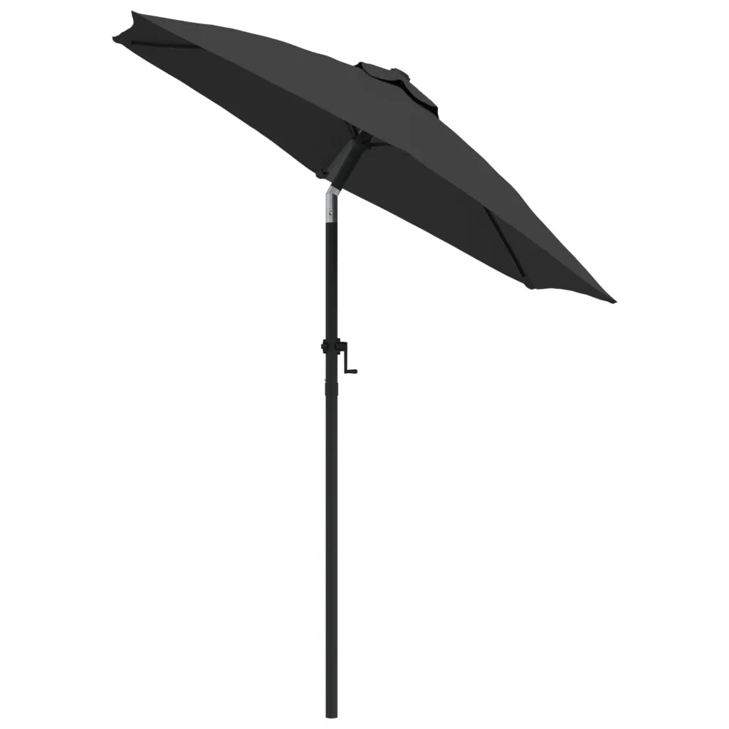 Ombrello | Parasolne Antracite 200x224 cm in Alluminio