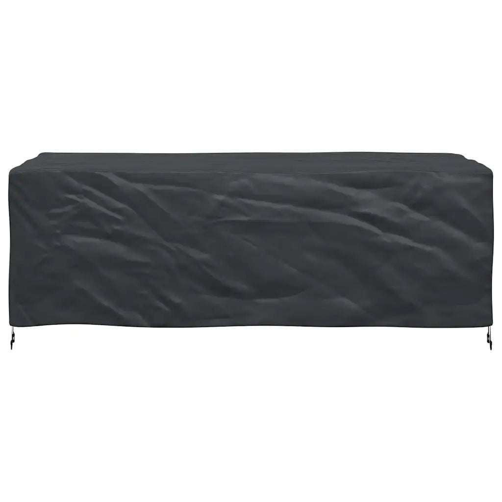 vidaXL Copertura per mobili da esterno Nero 229 x 113 x 73 cm 420D