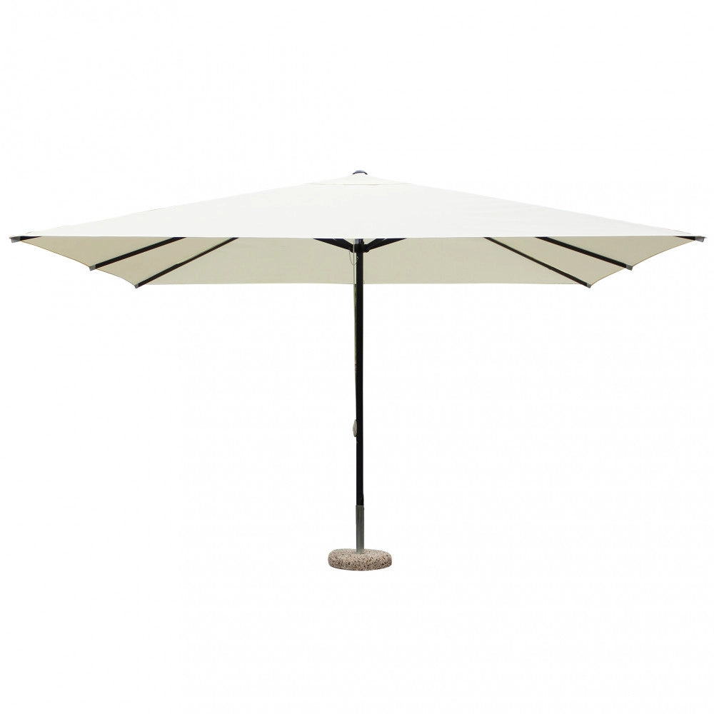 OMBRELLONE BRIAN P/C NERO 3 X 4 TELO BEIGE