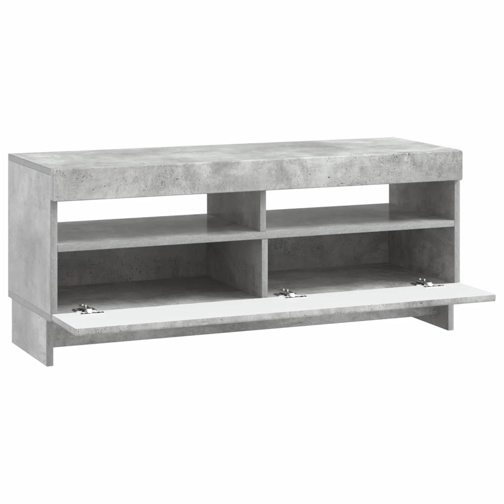 Mobile TV LED Grigio Cemento Legno ingegnerizzato 896108