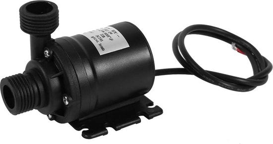 Mini Pomp Doppio Flusso con Filtrante per Colture Idroponiche - Cascata Acquatiche Fontane per Giardino
