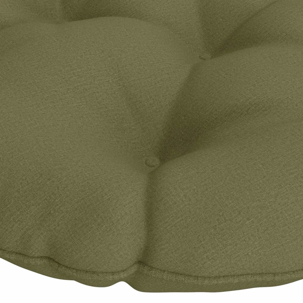 Cuscino per Sedia Appesa VIANEN 100% Poliestere Verde Oliva 953986