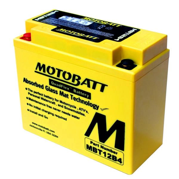 BATTERIA MOTOBATT AGM MBT12B4 12V 11Ah BQ016