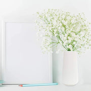 Vaso di plastica per fiori - alta vaso scandinava - decorazione moderna per salotto e ufficio - decorazione per matrimoni con fiori .