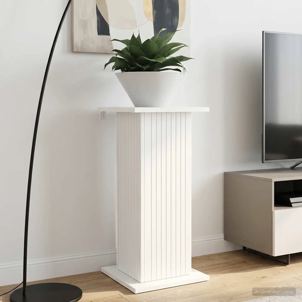 Supporto per piante 2 pcs Bianco 30,5 x 30 x 60,5 cm