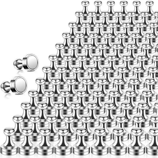 100 pezzi di forti magneti neodymium N52 per frigorifero, vetrata magnetica, magneti a sfera