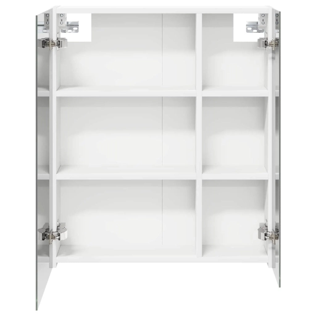 Mobiletto per specchio da bagno Bianco 60 x 14,5 x 70 cm 889055