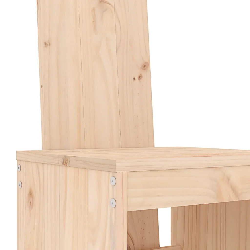 Set Bar da Giardino 7 pz in Legno Massello di Pino 3157781