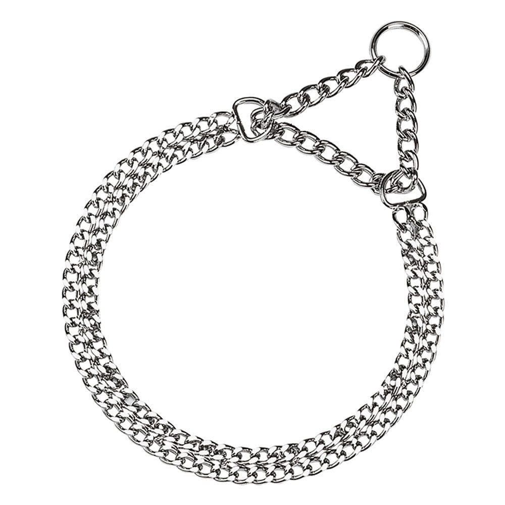 COLLARE PER CANE SEMI STRANGOLO 'CHROME' 'CSS5516'- cm 28 / 38- 3 pezzi  - FERPLAST