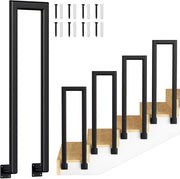 Bancherella a forma ellittica 75 cm Leva laterale Sostegno scala a vite