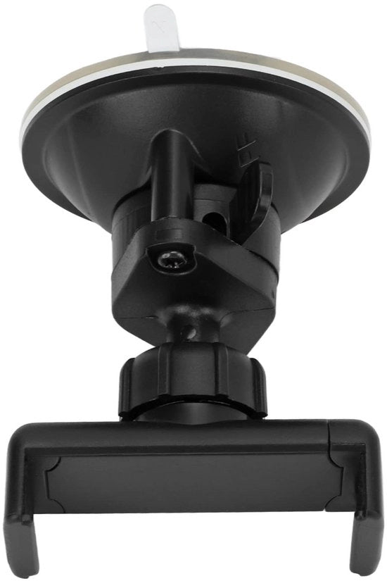 Oggetto di accessorio per auto 360° regolabile - Telefono da auto con gancio - Assorbimento shock - Telefono per parbrisa - Clip per telefono mobile da 6 a 9 cm