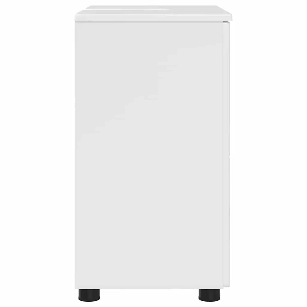Mobile da Bagno con archiviazione Bianco Lucido 61 x 35 x 64 cm