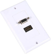 AV Wandcontactdoos con - 1 porta HDMI-bus + 1 porta VGA-bus scheda video