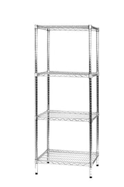 Archimede scaffale metallico scaffale 4 ripiani cm 61 x 61 x h. 160 cucina bagno garage cabina armadio