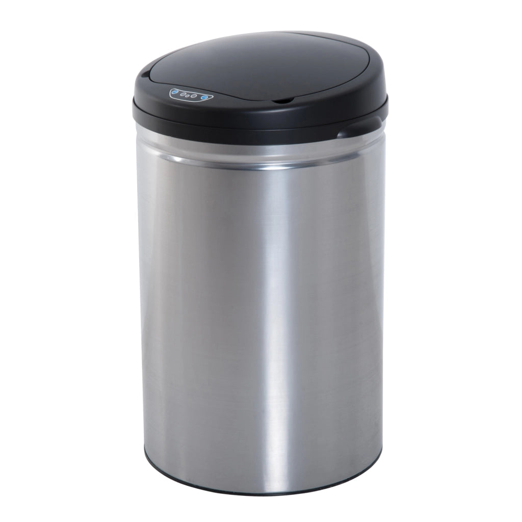 Cestino Rifiuti 30L con Sensore Movimento ¨C Zephmum ¨C Acciaio Inossidabile